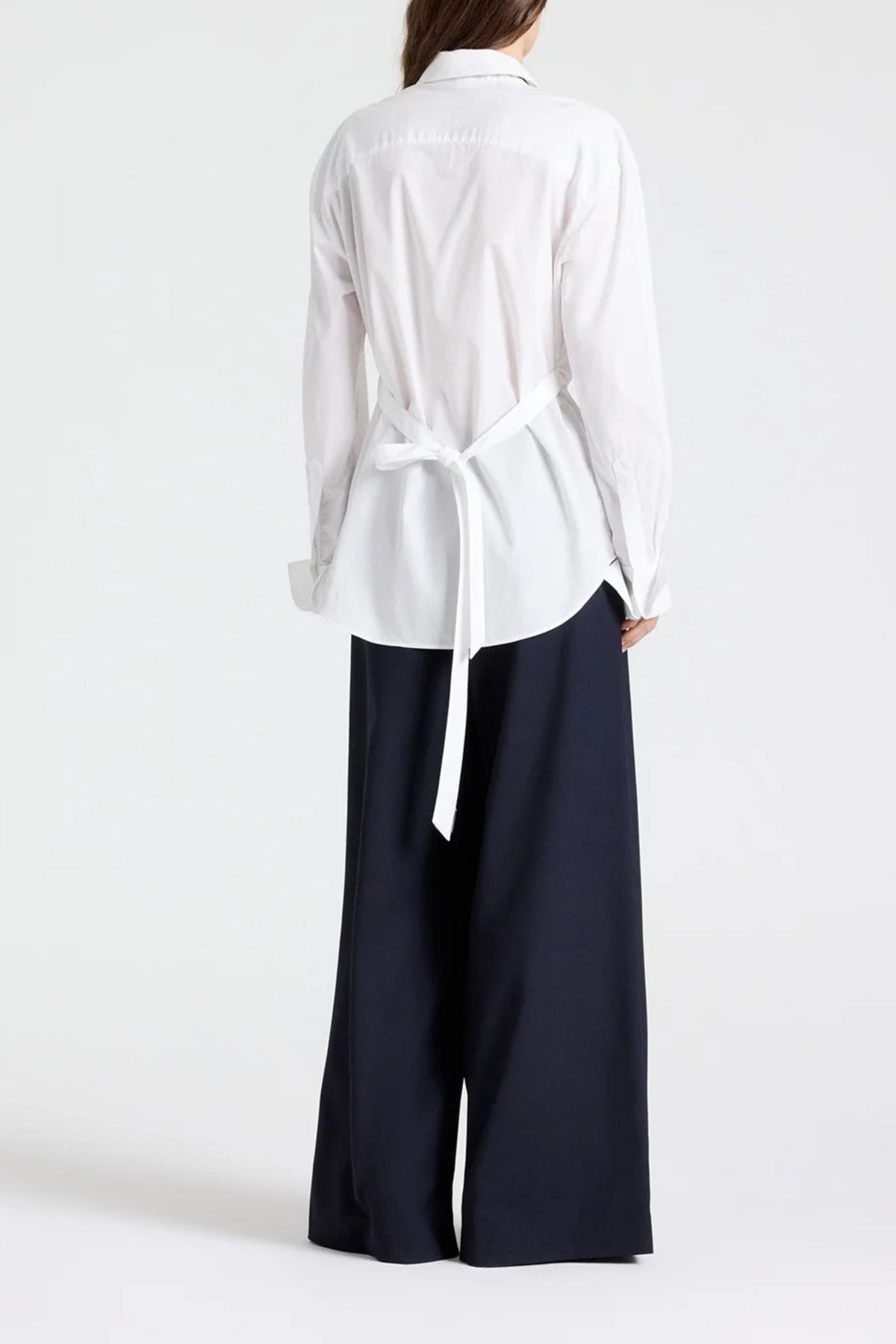 Bluse The Night We Met in White TWP Clothing