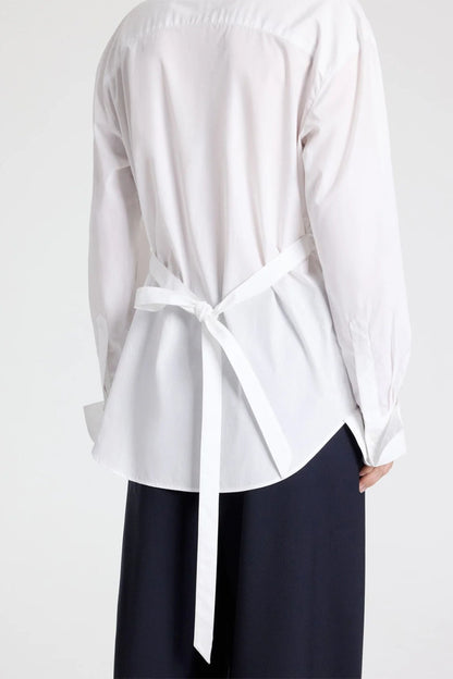 Bluse The Night We Met in White TWP Clothing