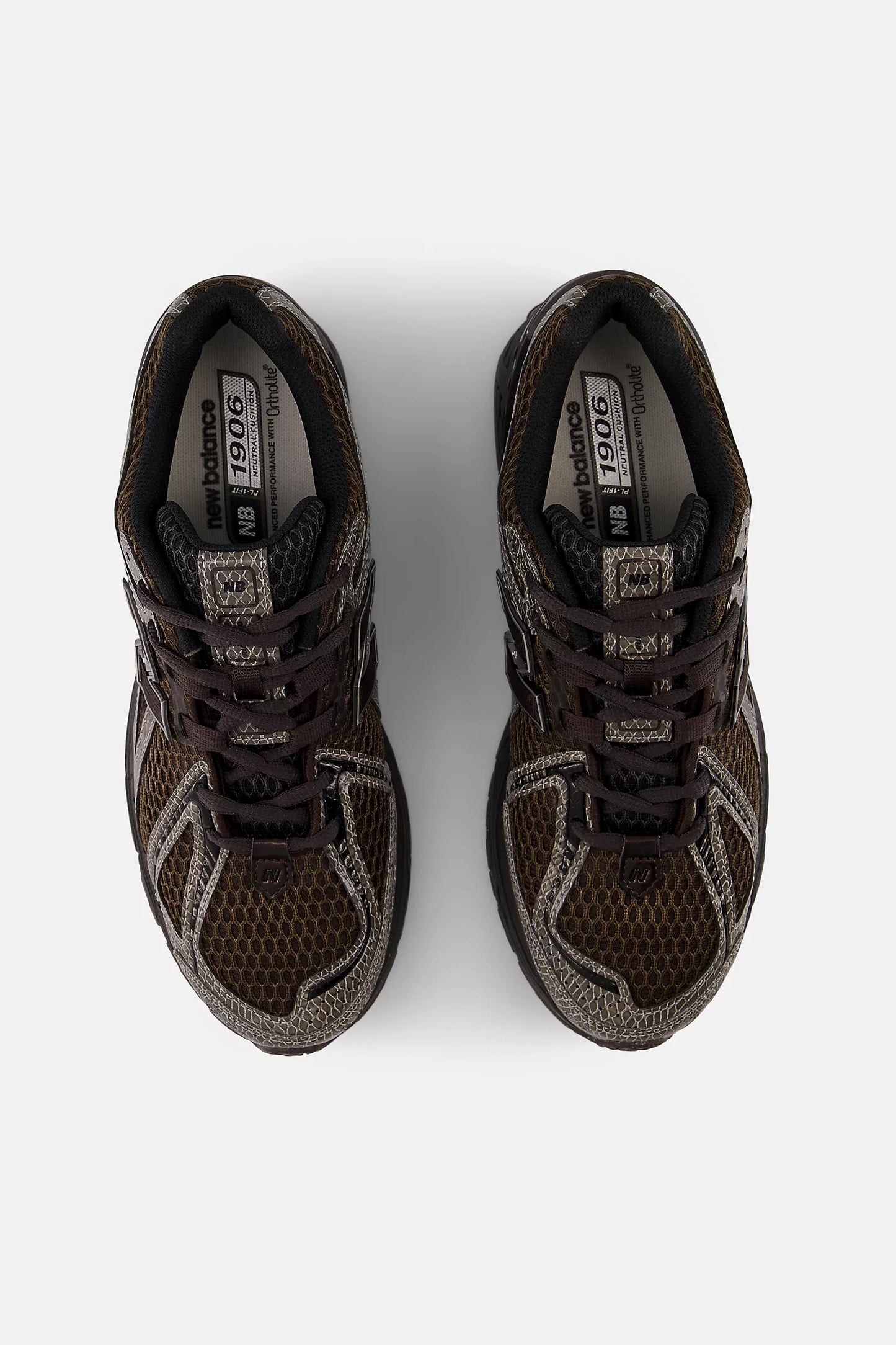 Sneaker 1906 en marrón trueno/negro