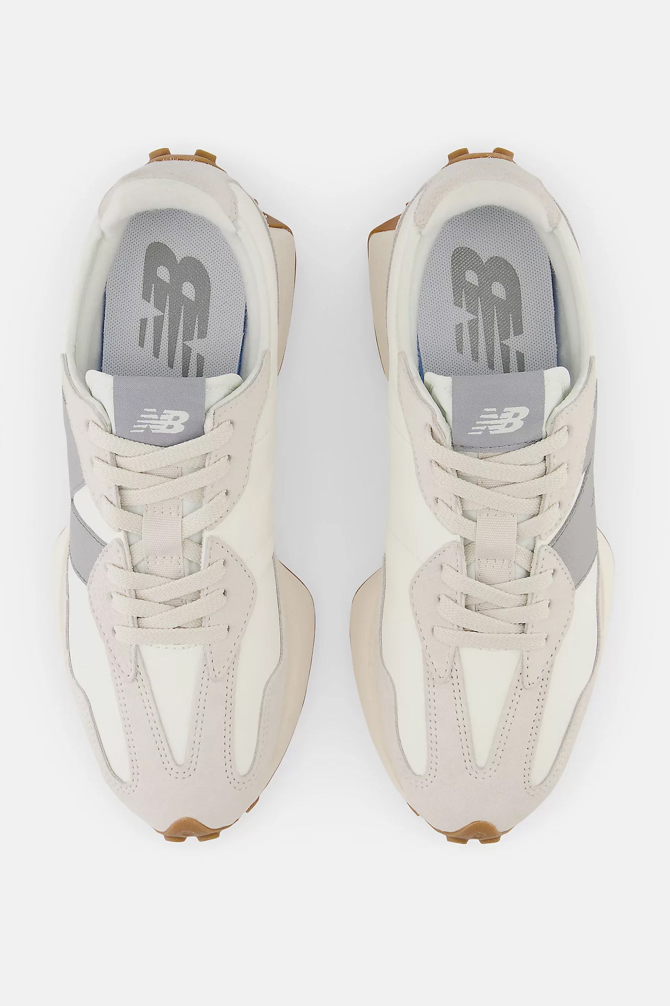 Sneaker 327 in Moonbeam/Shadow Grey