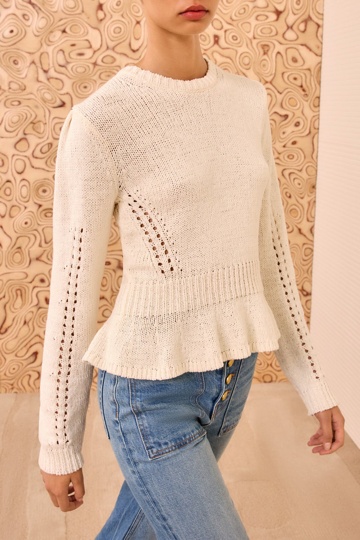 Aurelie sweater in cowrie