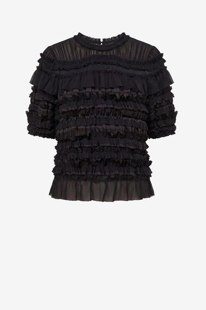 Mabel Blouse in Black