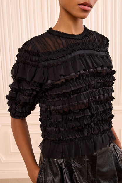 Mabel Blouse in Black