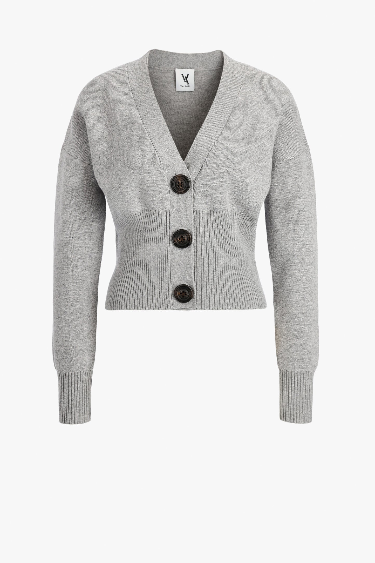 Cardigan Sabrina in Earl Grey Van Kukil