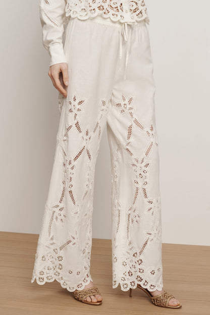 Hose Daisy Eyelet in DoveVeronica Beard - Anita Hass