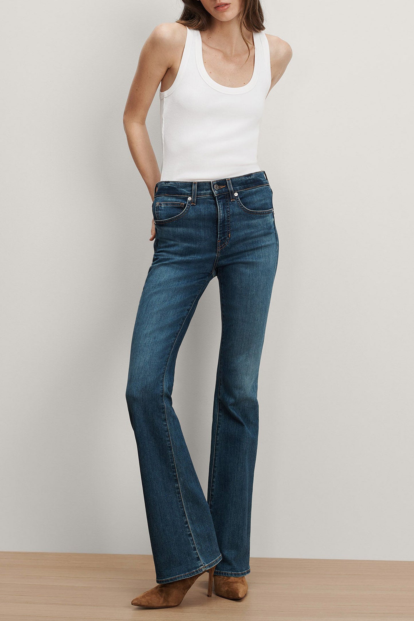 Jeans Beverly in Bright BlueVeronica Beard - Anita Hass