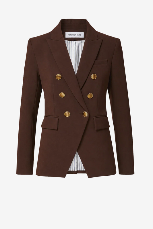 Blazer Miller Dickey in Espresso Veronica Beard