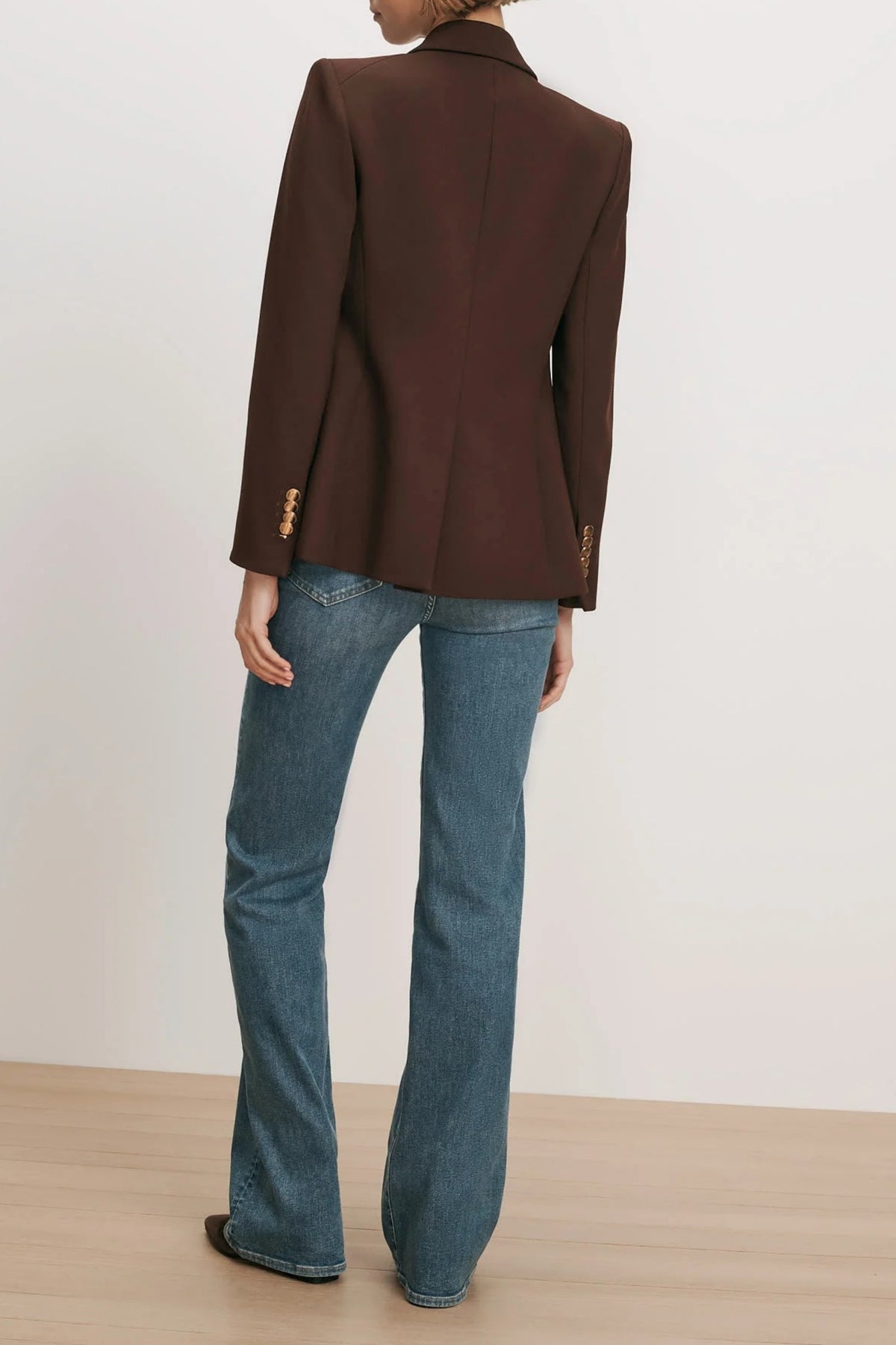 Blazer Miller Dickey in Espresso Veronica Beard