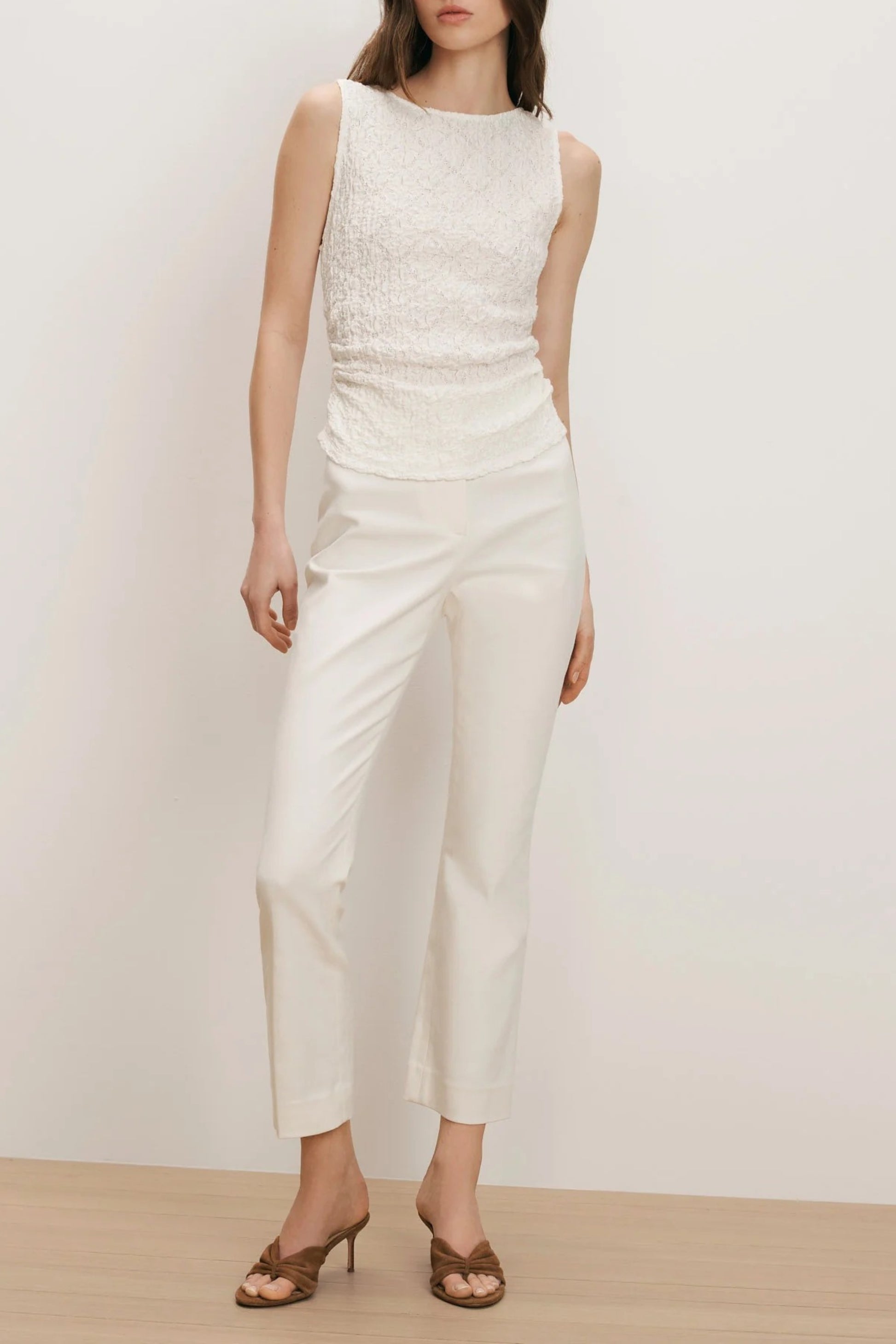 Hose Althea in Dove White Veronica Beard