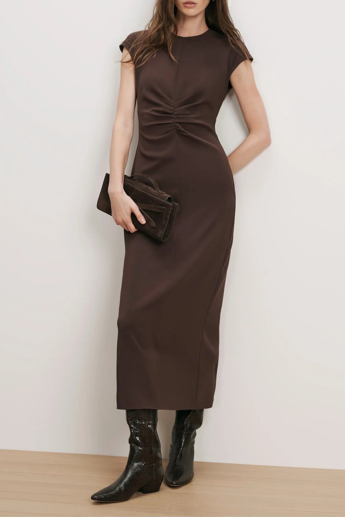 Kleid June in Espresso Veronica Beard