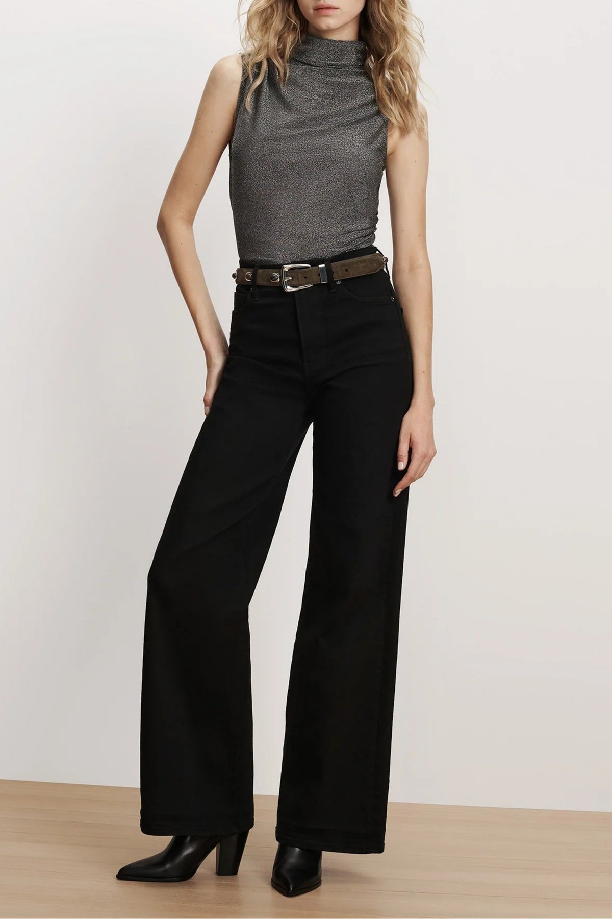Top Mylie in Gunmetal Veronica Beard