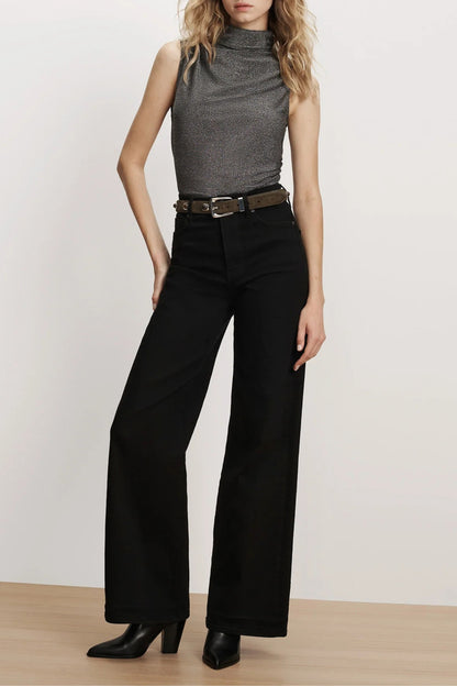 Top Mylie in Gunmetal Veronica Beard