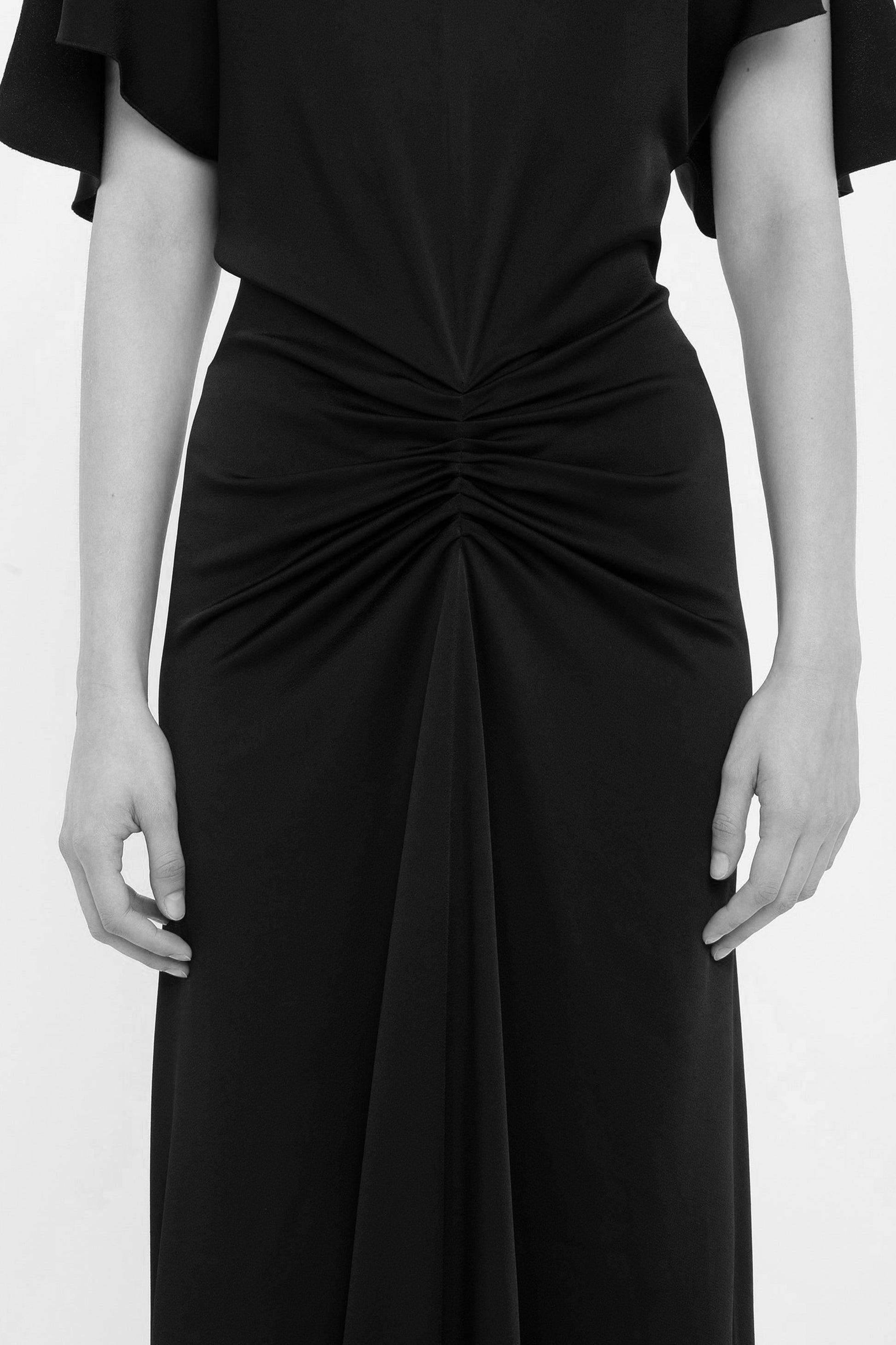 Kleid Gathered in FigVictoria Beckham - Anita Hass