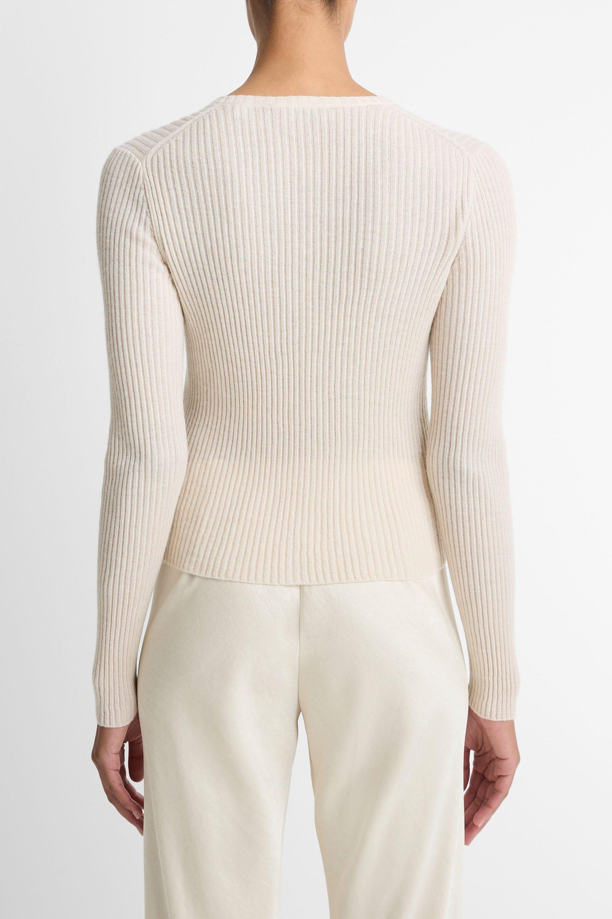 Cardigan Ribbed in Light SandVince - Anita Hass