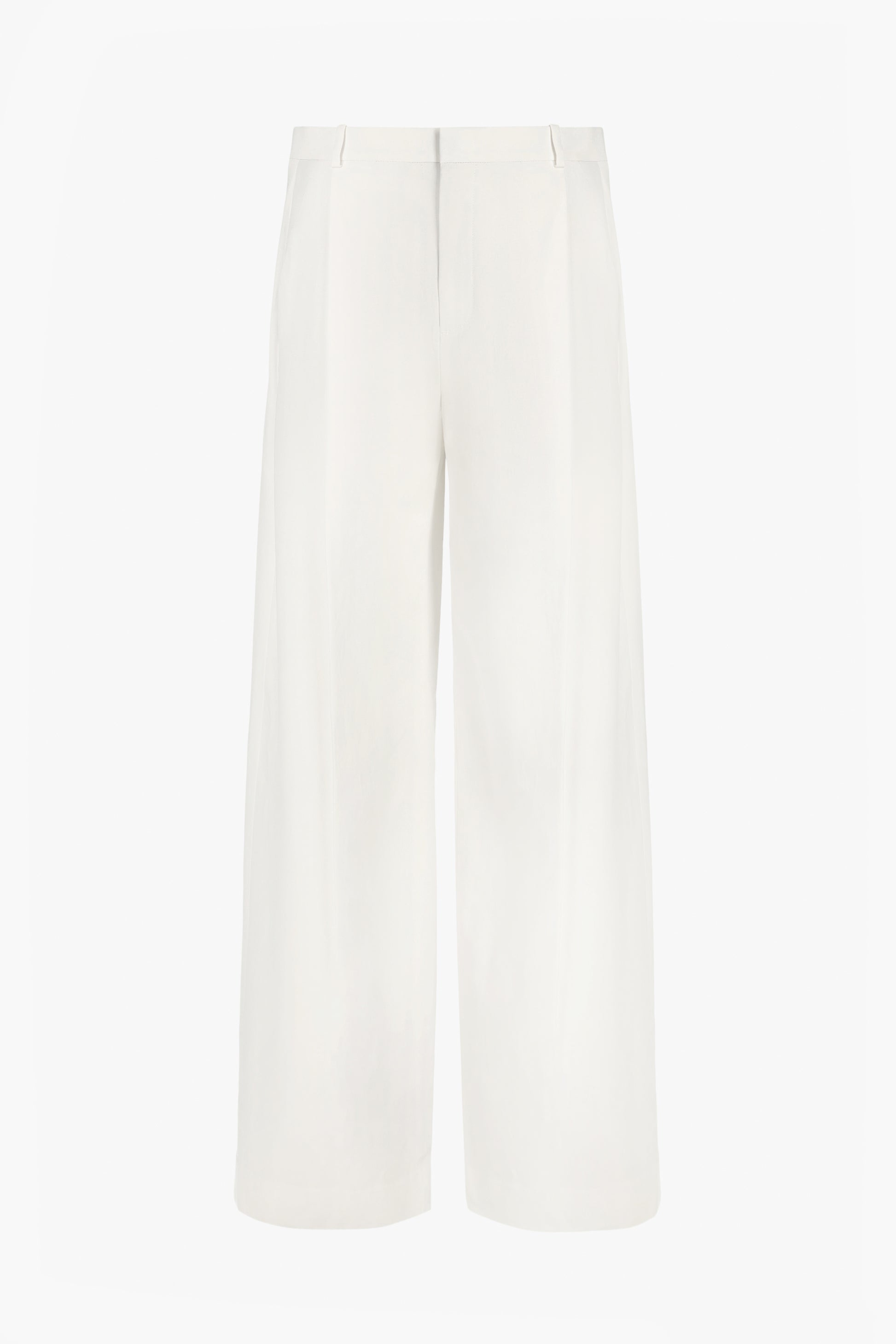 Pantaloni Camille in Optic WhiteVince - Anita Hass