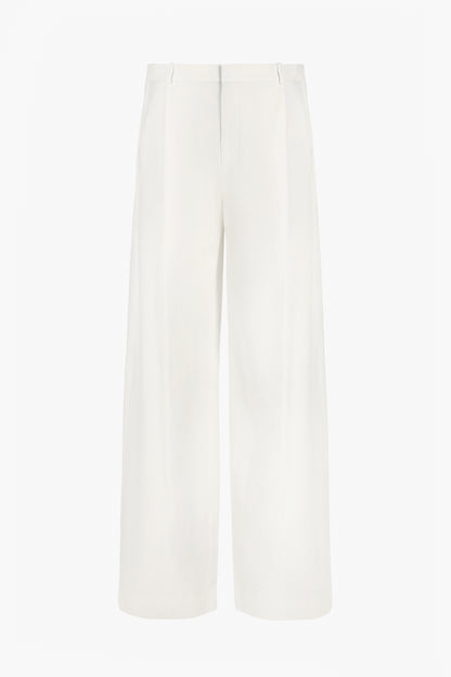 Pantaloni Camille in Optic WhiteVince - Anita Hass