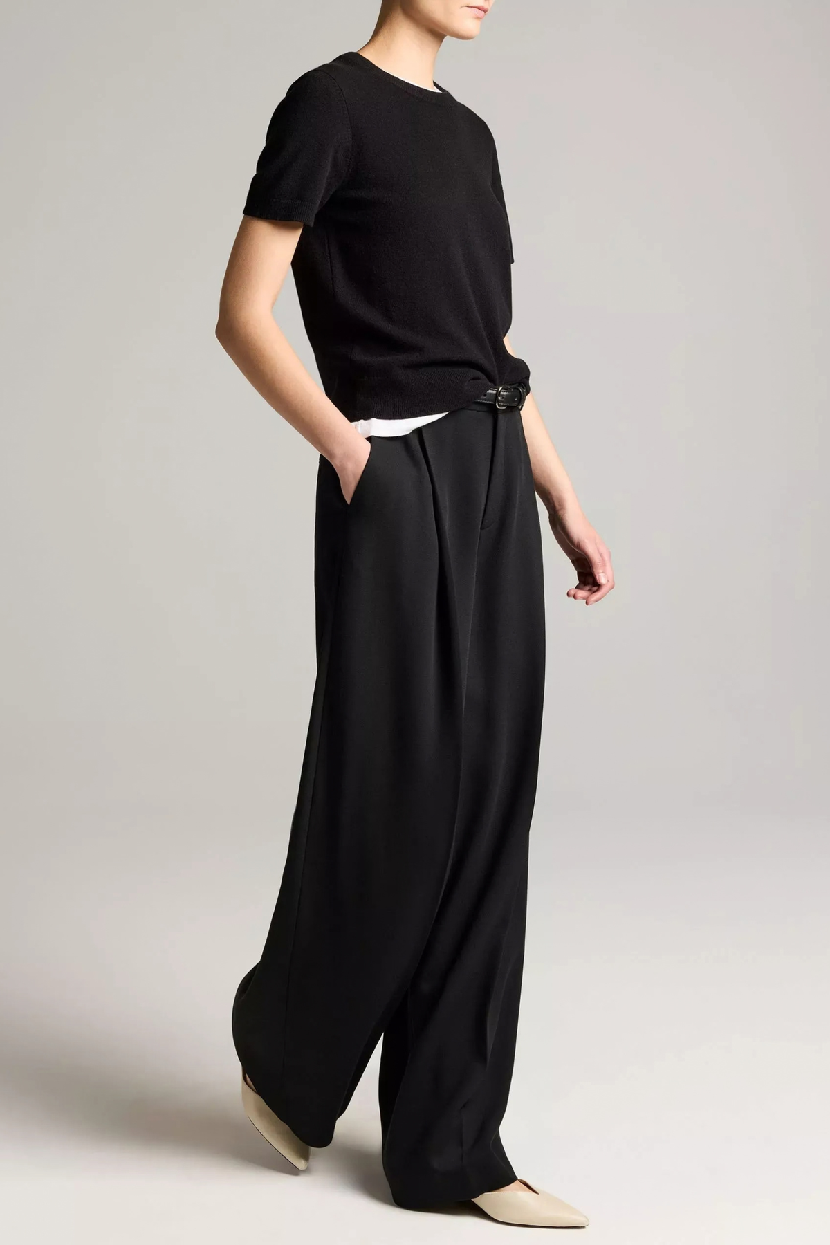 Hose Camille in Schwarz Vince