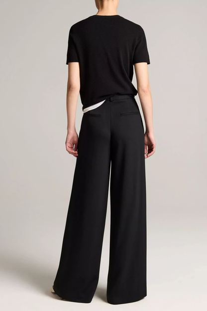 Hose Camille in Schwarz Vince