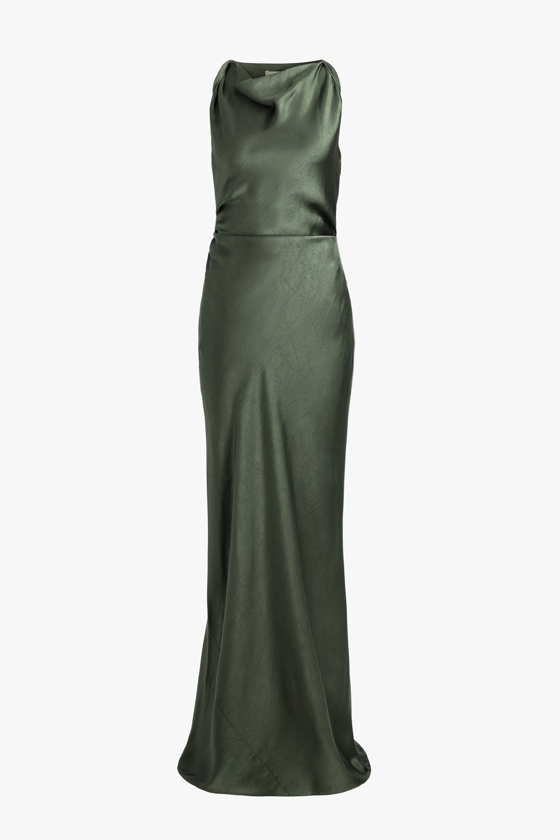 Kleid Twist Shoulder in Pine Grove Vince