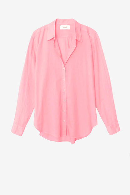 Bluse Beau in Hot Coral