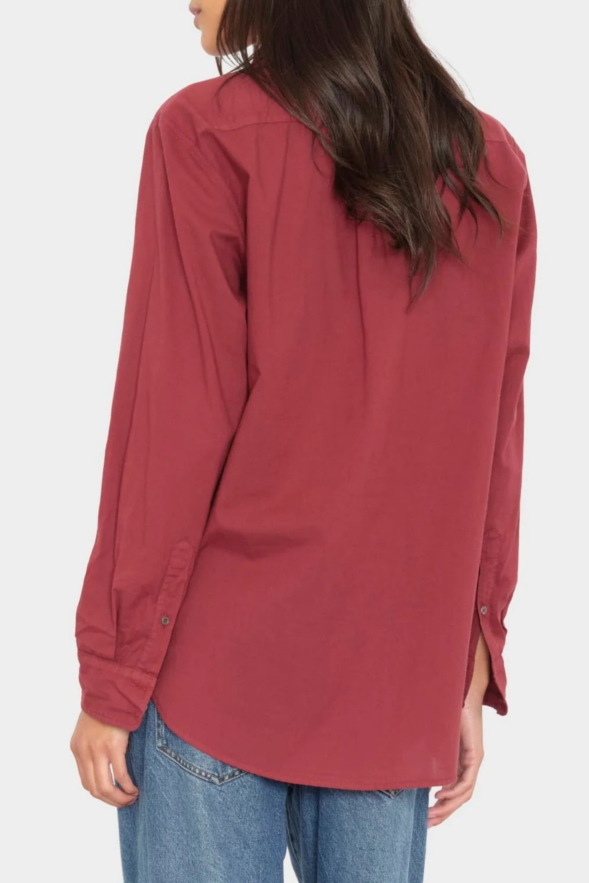 Bluse Beau in Bordeaux Xírena