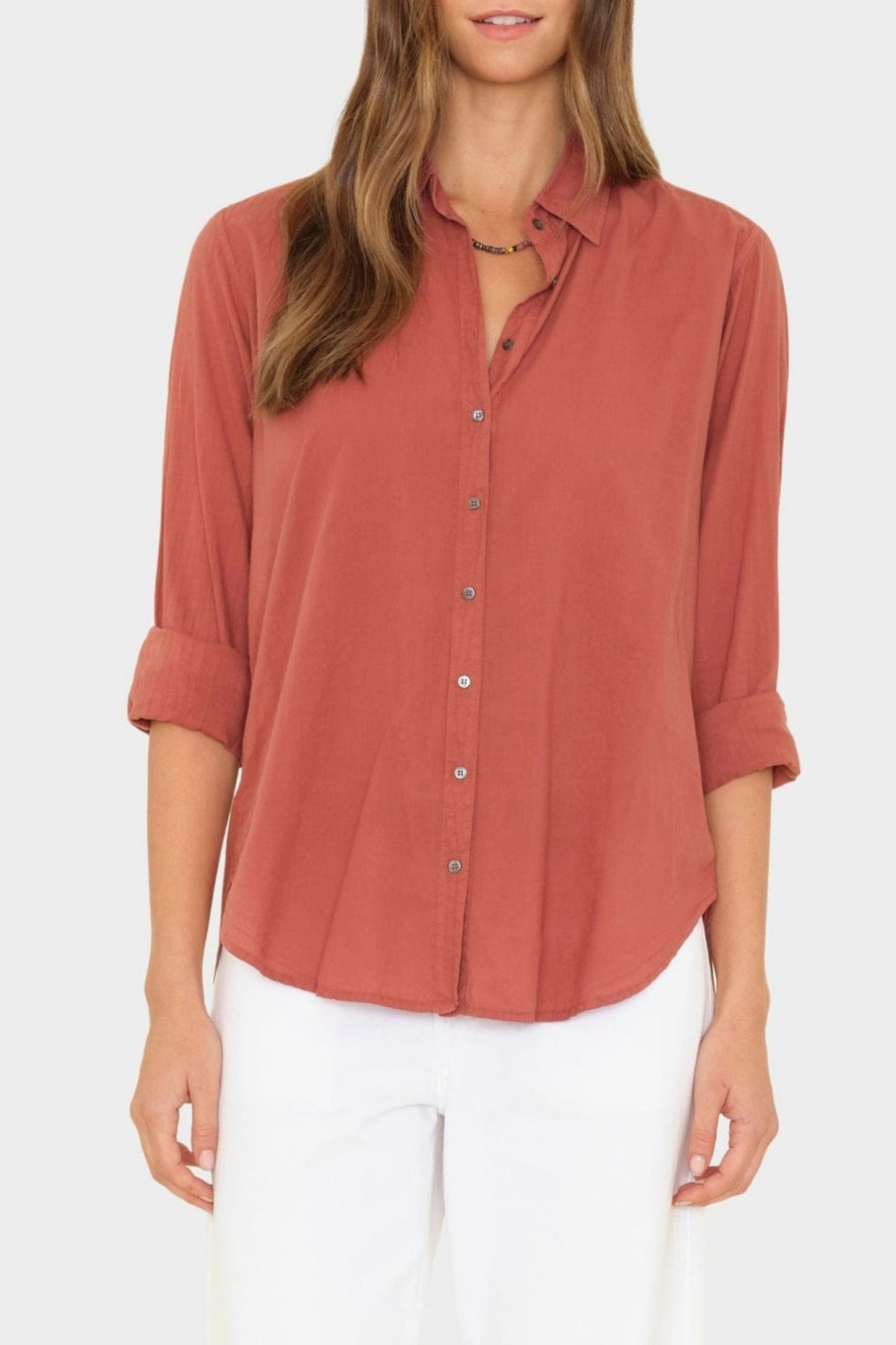 Beau Blouse in CinnabarXírena - Anita Hass