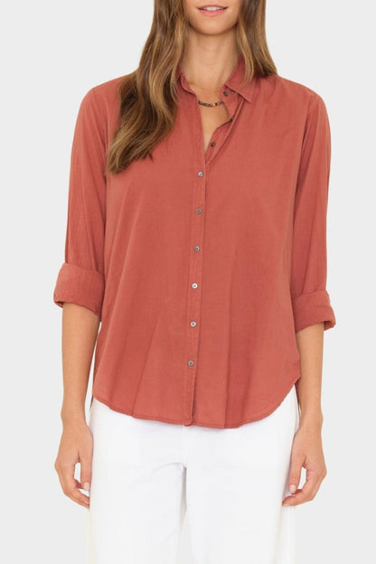 Beau Blouse in CinnabarXírena - Anita Hass