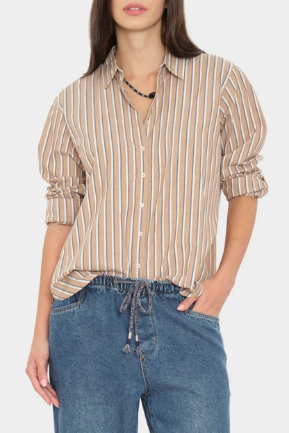 Bluse Beau in Hickory Navy Xírena