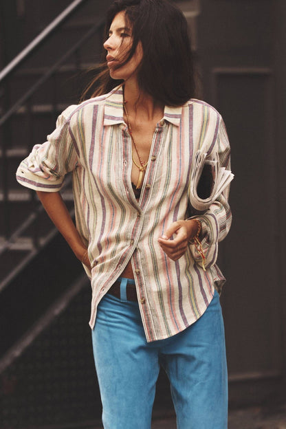 Marcel Blouse in Tropez StripeXírena - Anita Hass
