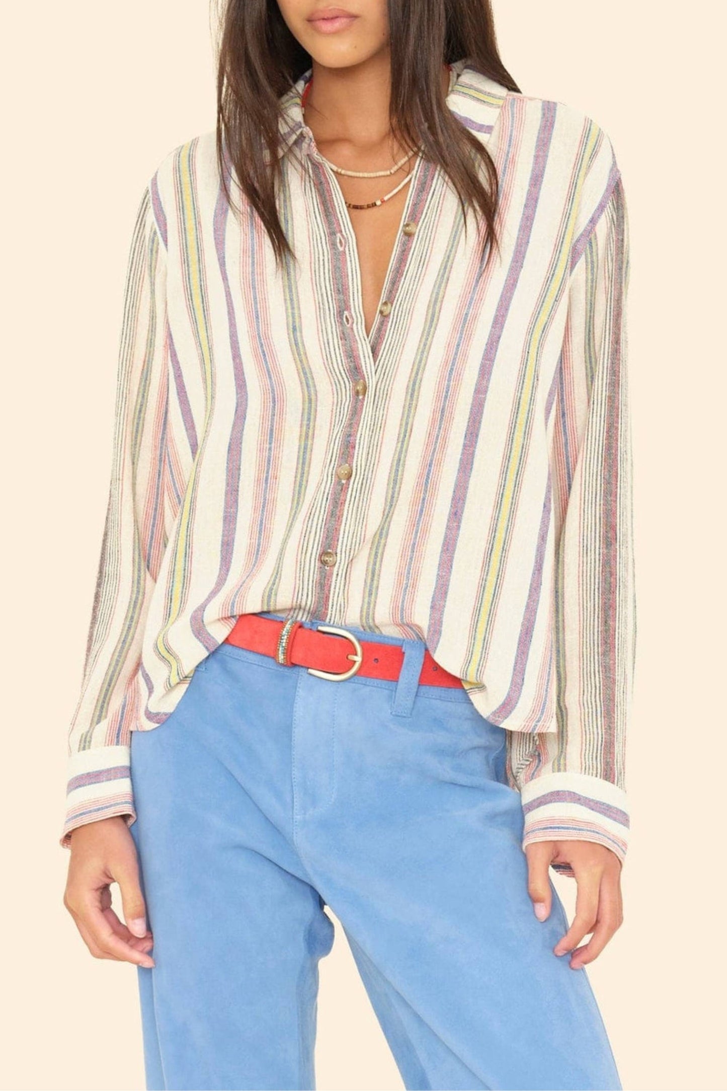 Marcel Blouse in Tropez StripeXírena - Anita Hass