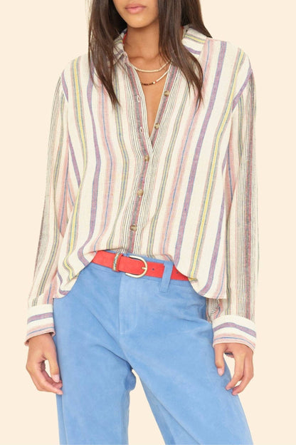 Marcel Blouse in Tropez StripeXírena - Anita Hass
