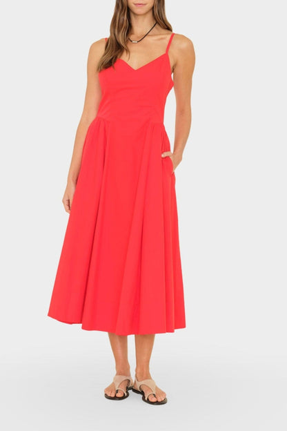 Bardot Dress in Red FlashXírena - Anita Hass