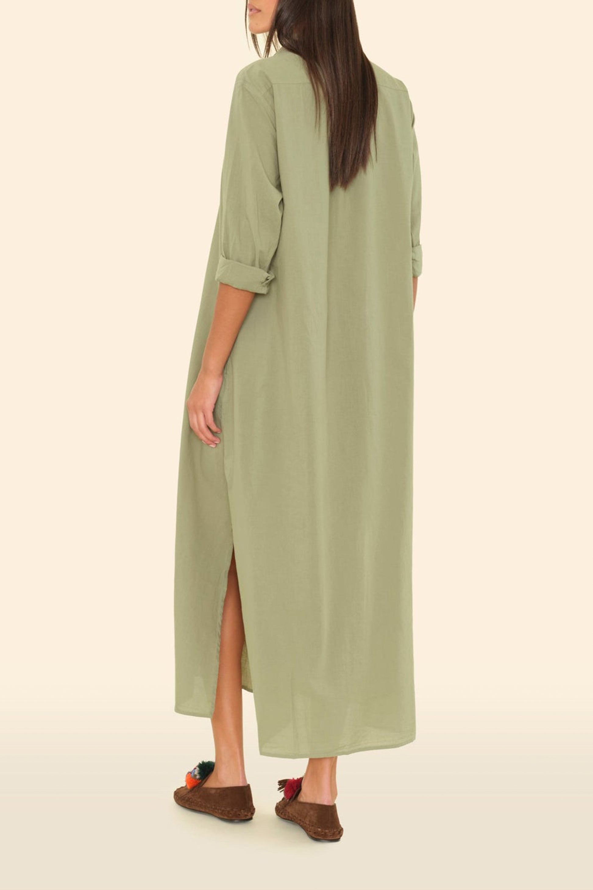 Kleid Boden in Dark Seagrass Xírena