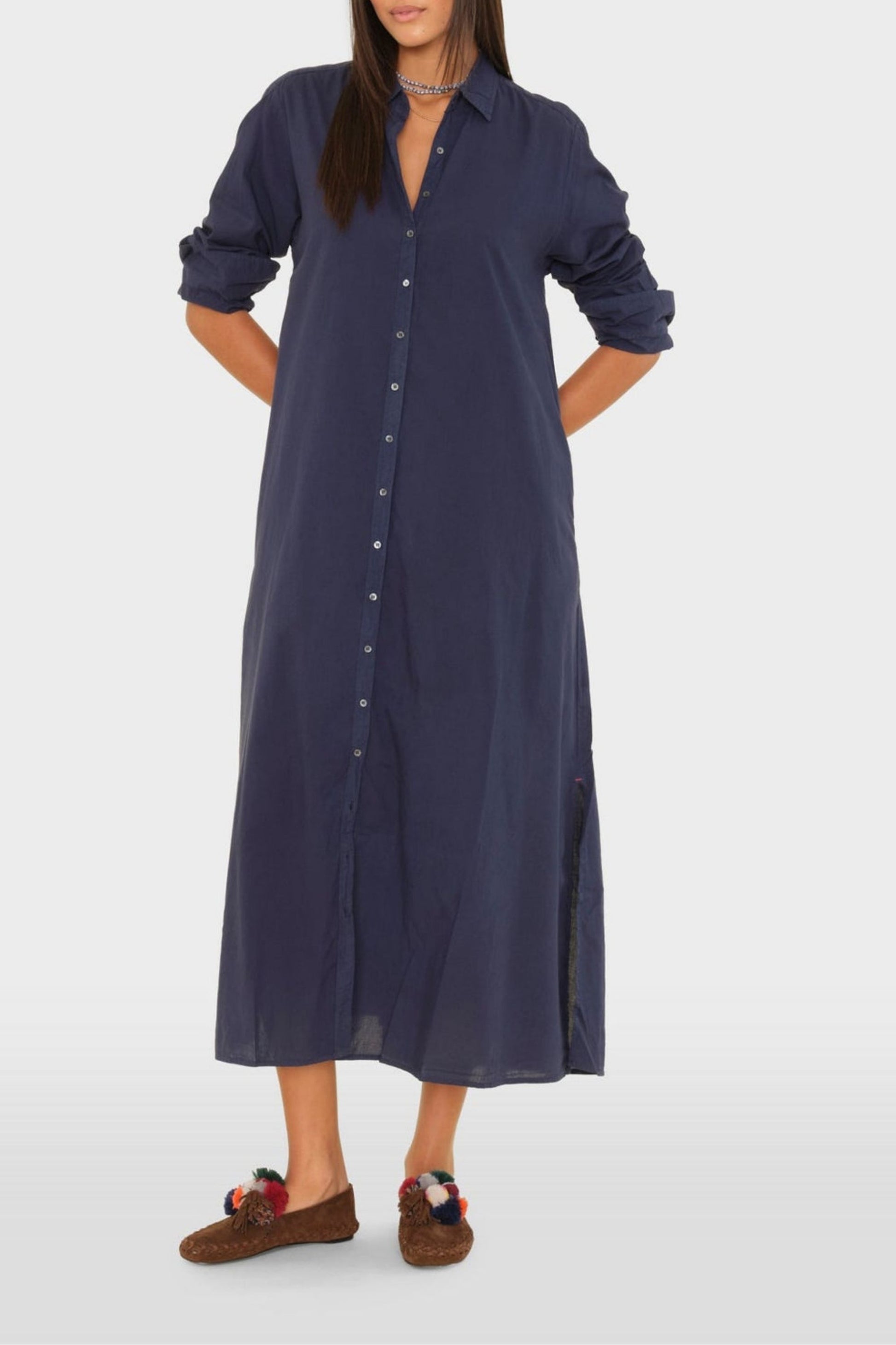 Kleid Boden in Navy Xírena