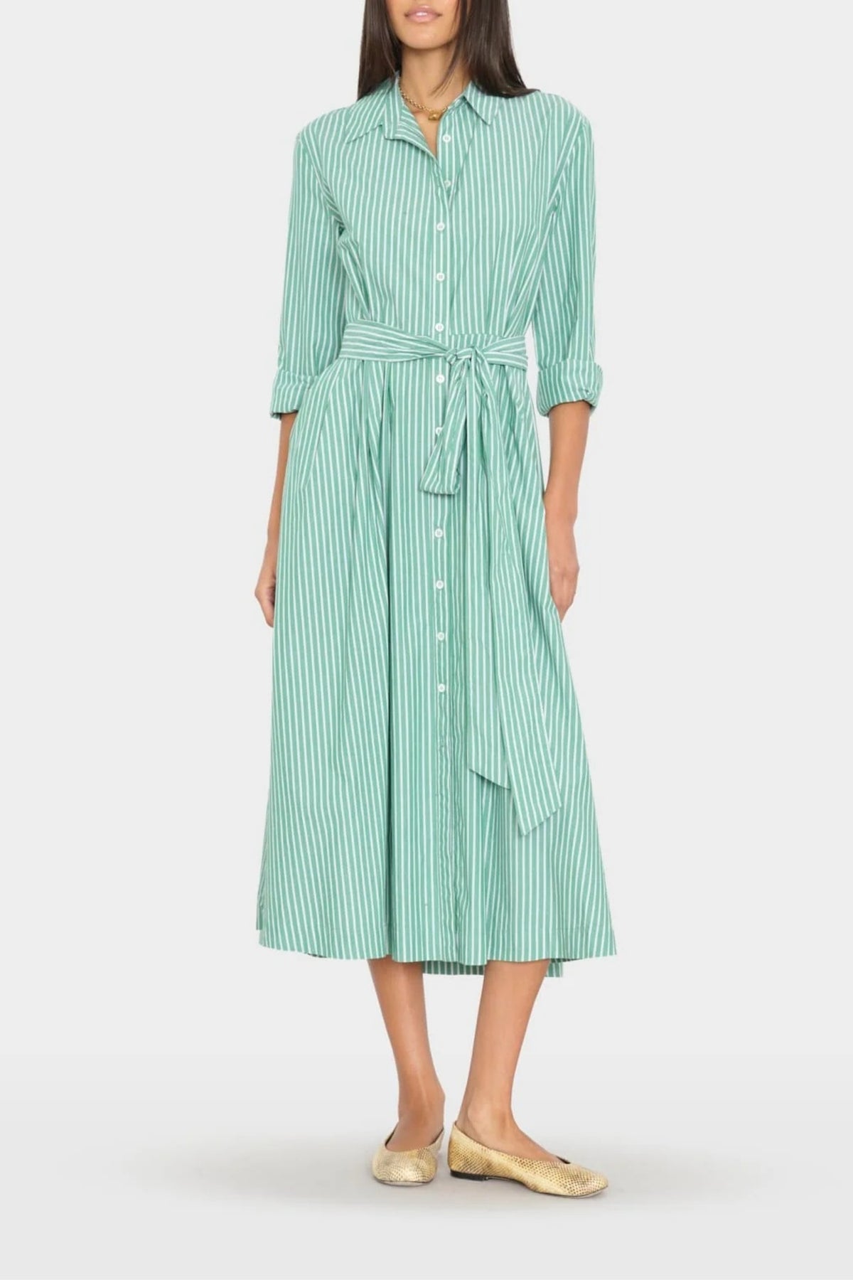 Kleid Tessa in Crest Green Xírena