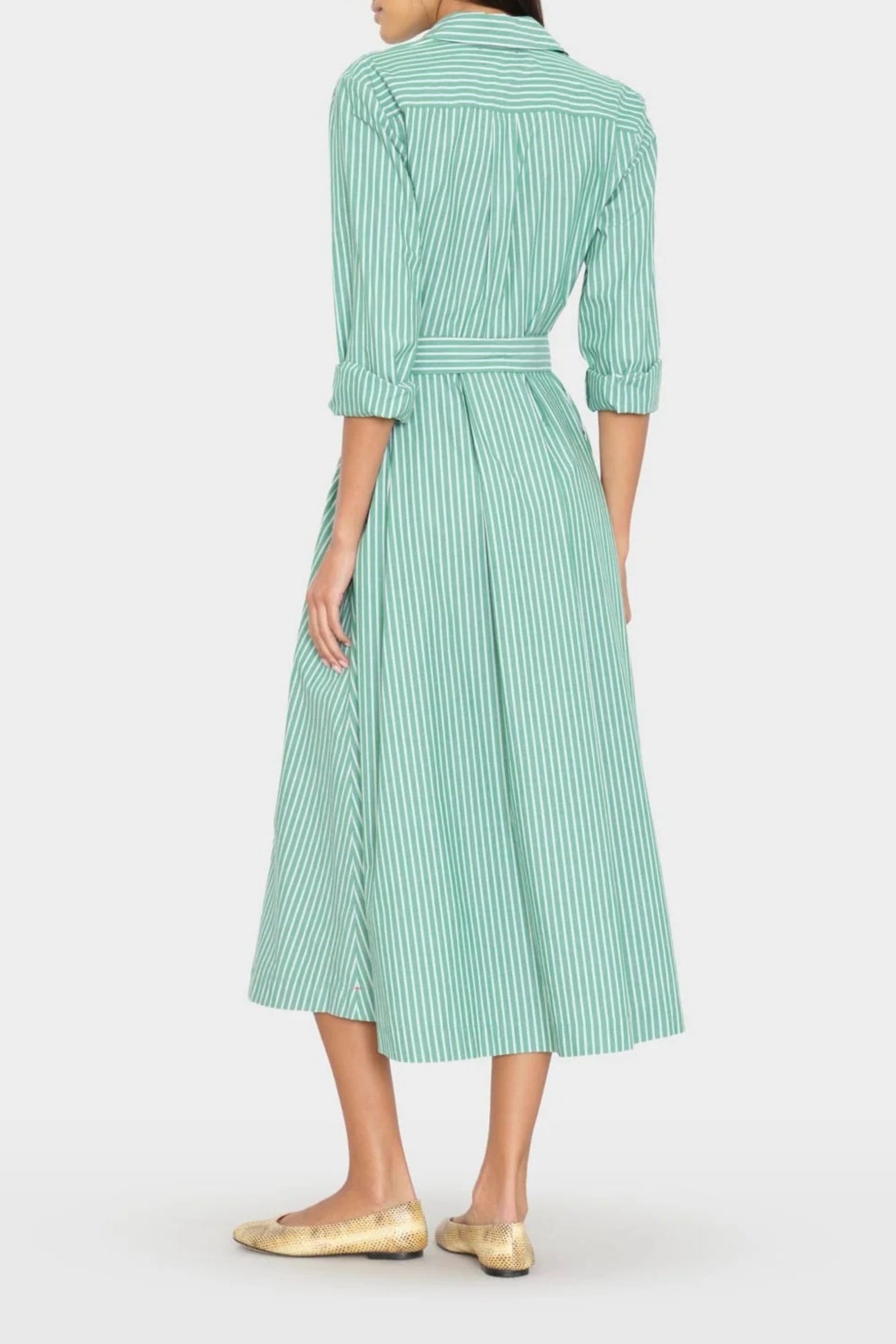 Kleid Tessa in Crest Green Xírena
