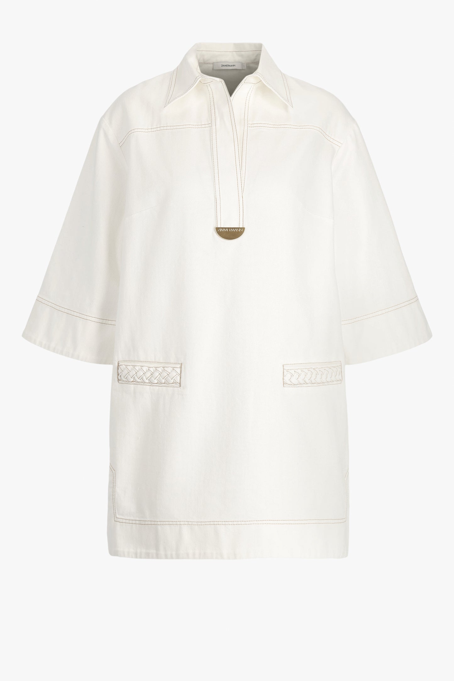 Jeanstunika Roselight in Vintage Cream Zimmermann