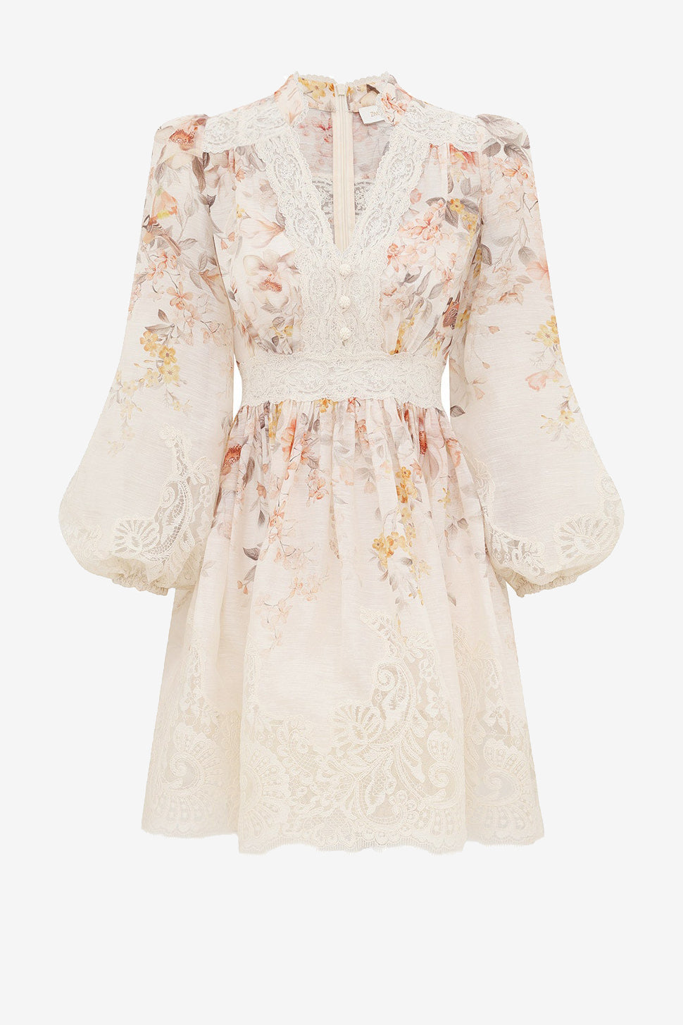 Luna Lace Dress in Cream by SongbirdZimmermann - Anita Hass