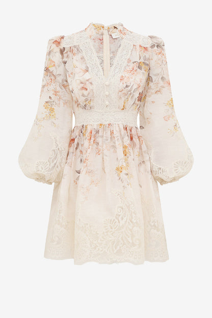 Luna Lace Dress in Cream by SongbirdZimmermann - Anita Hass
