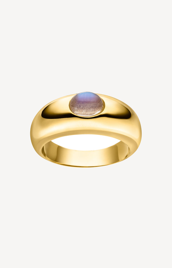Ring Moonstone in GoldNina Kastens Jewelry - Anita Hass