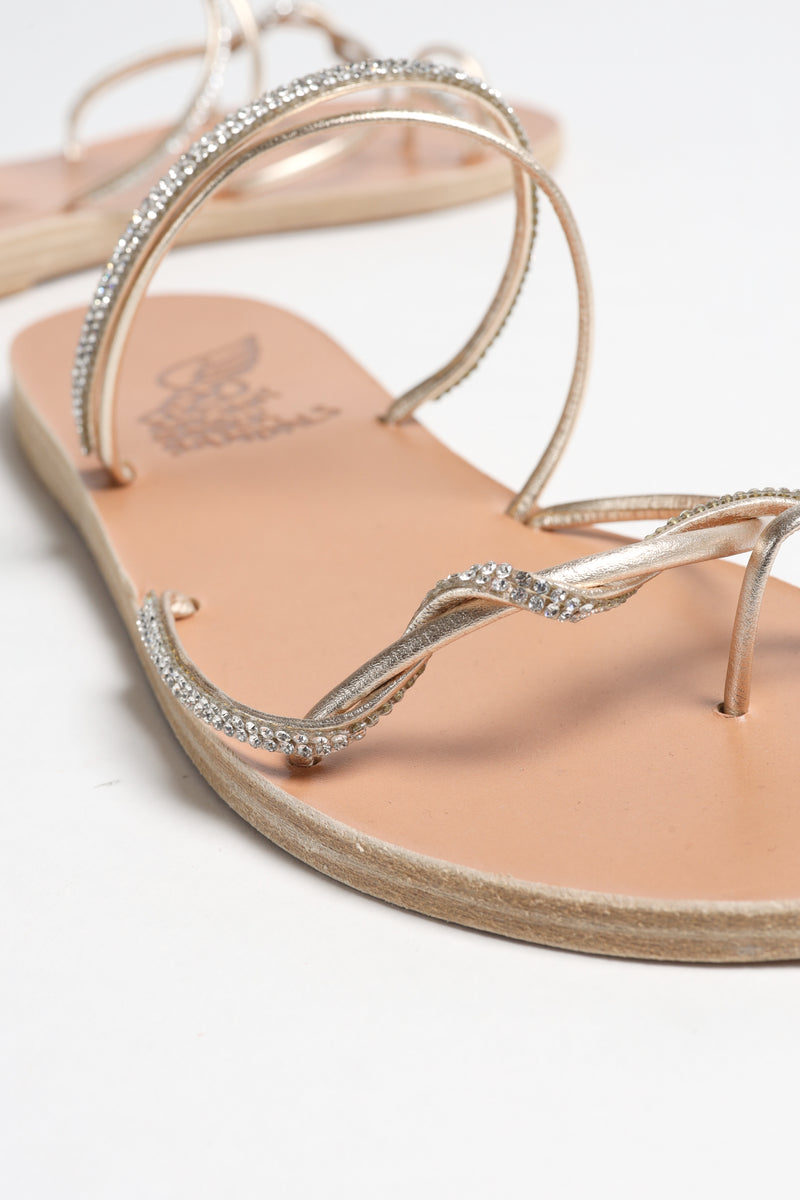 Sandale Fantasia in Platinum/SilverAncient Greek Sandals - Anita Hass