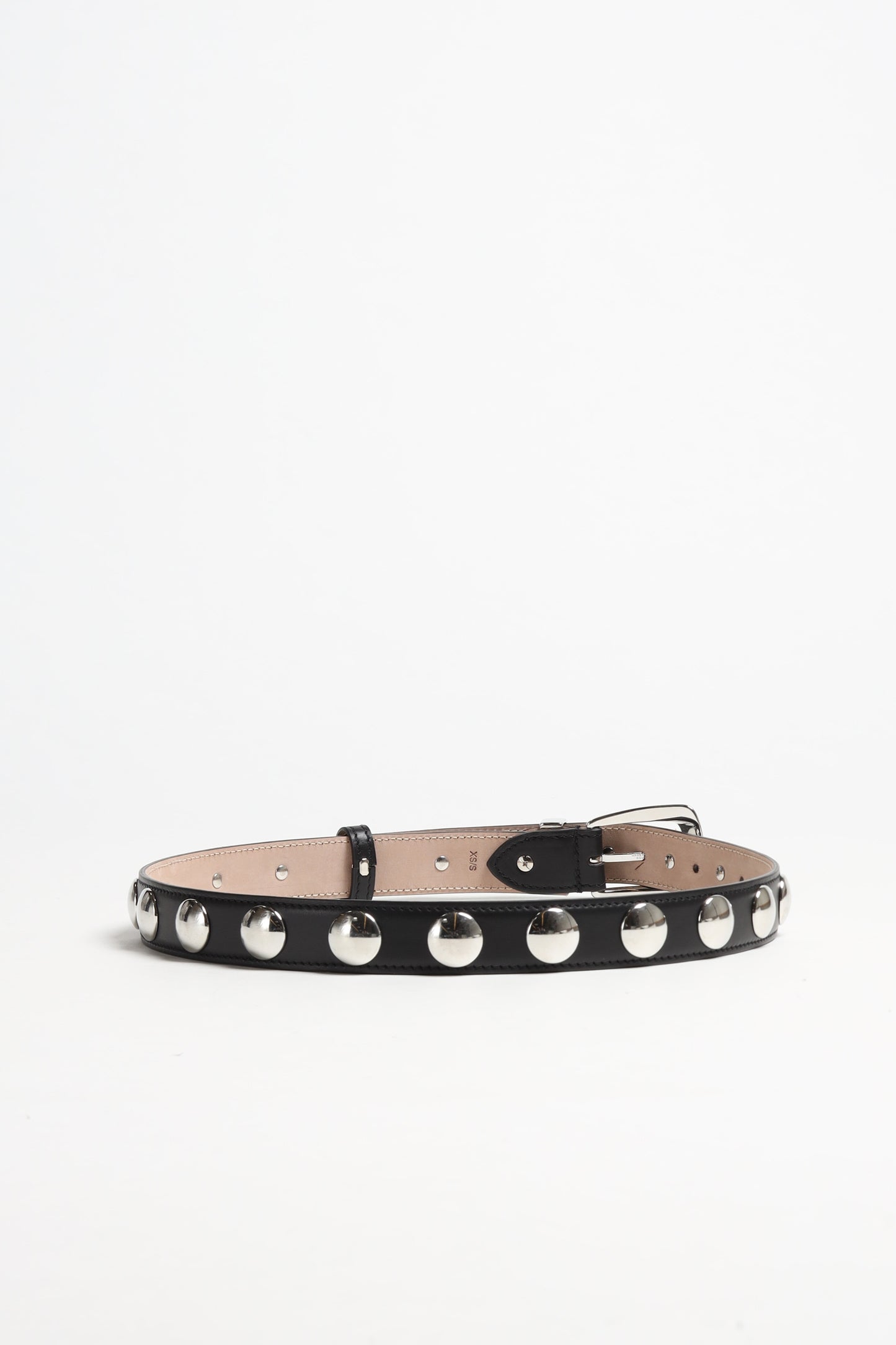 Gürtel Benny Studs in Schwarz/SilberKhaite - Anita Hass