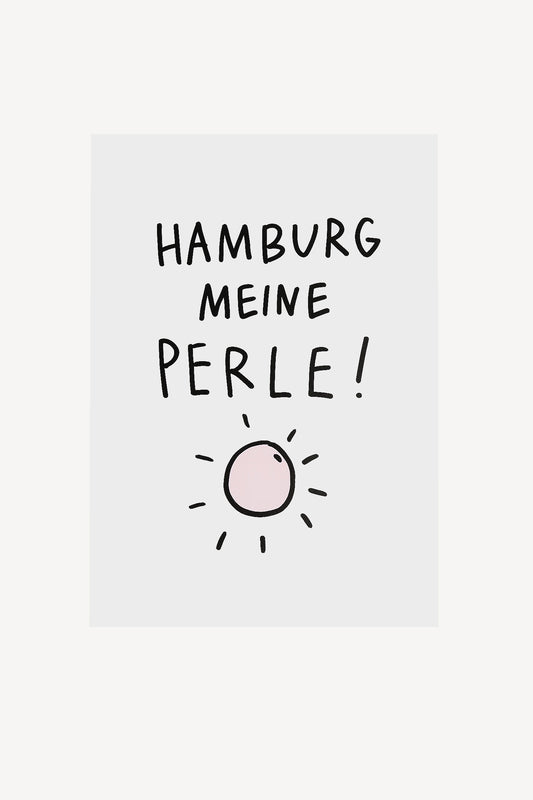 Poster 'Hamburg meine Perle'Anita Hass - Anita Hass