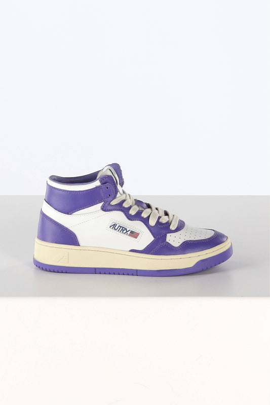 Sneaker Bicolor Up Mid in PurpleAutry - Anita Hass
