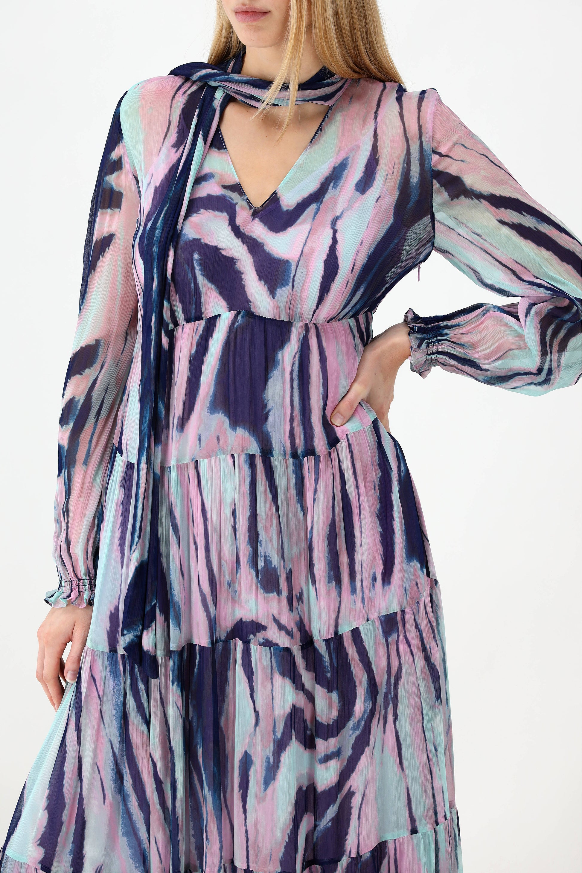Kleid Marquis in Tie Dye ZebraDiane von Furstenberg - Anita Hass