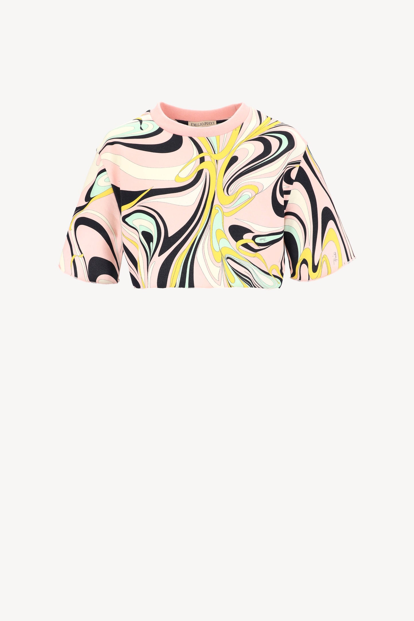Sweatshirt mit Print in Rosa/MultiEmilio Pucci - Anita Hass
