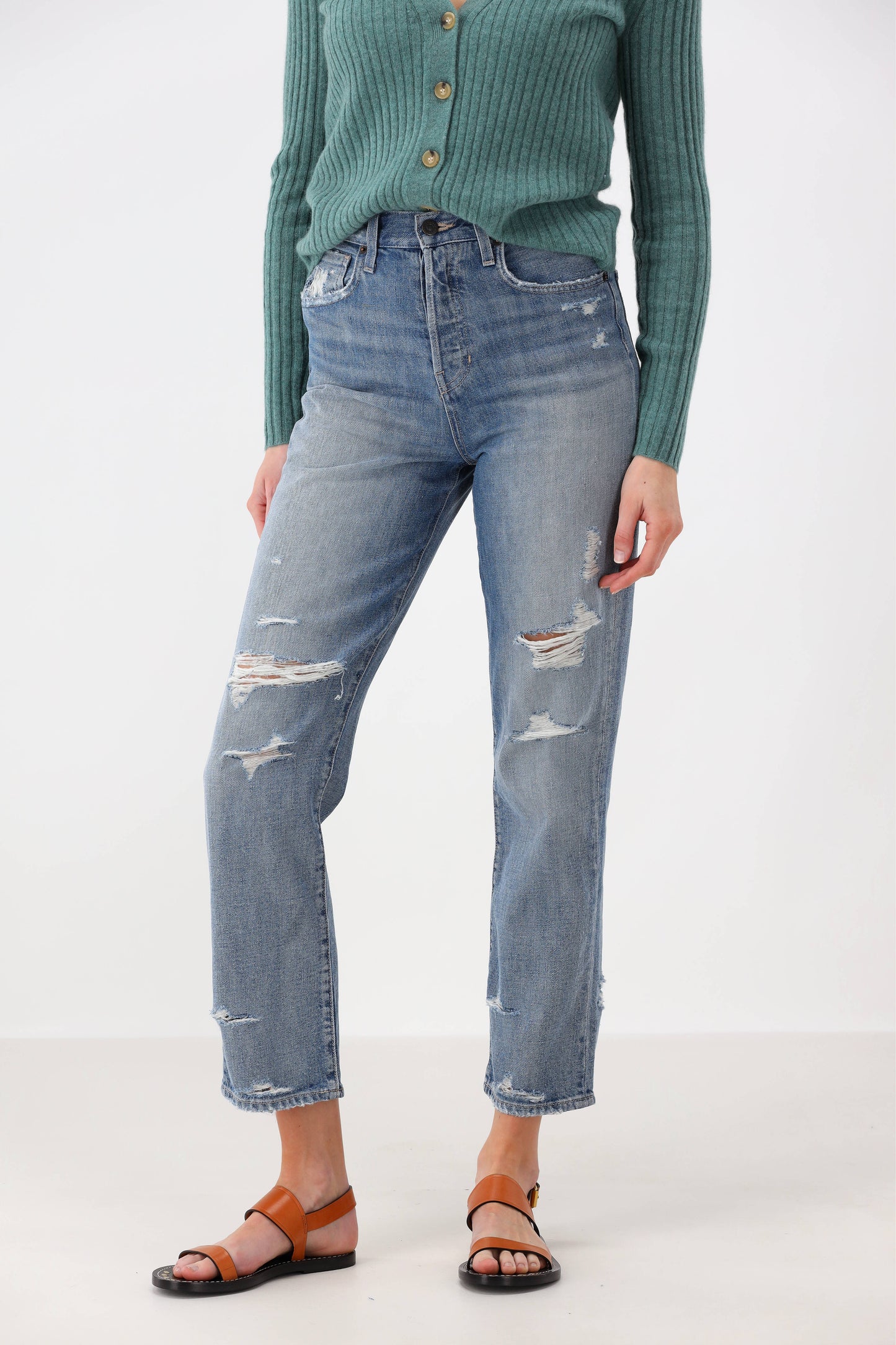 Jeans Blake Straight in Clearwater/BlauVeronica Beard - Anita Hass