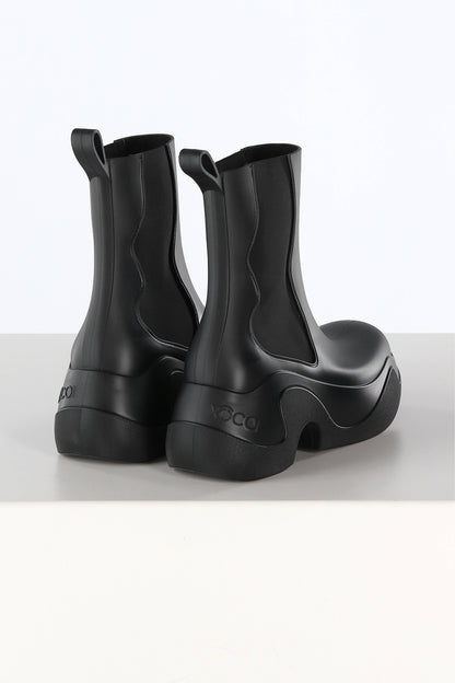 Boots PVC Recyclable in SchwarzXocoi - Anita Hass