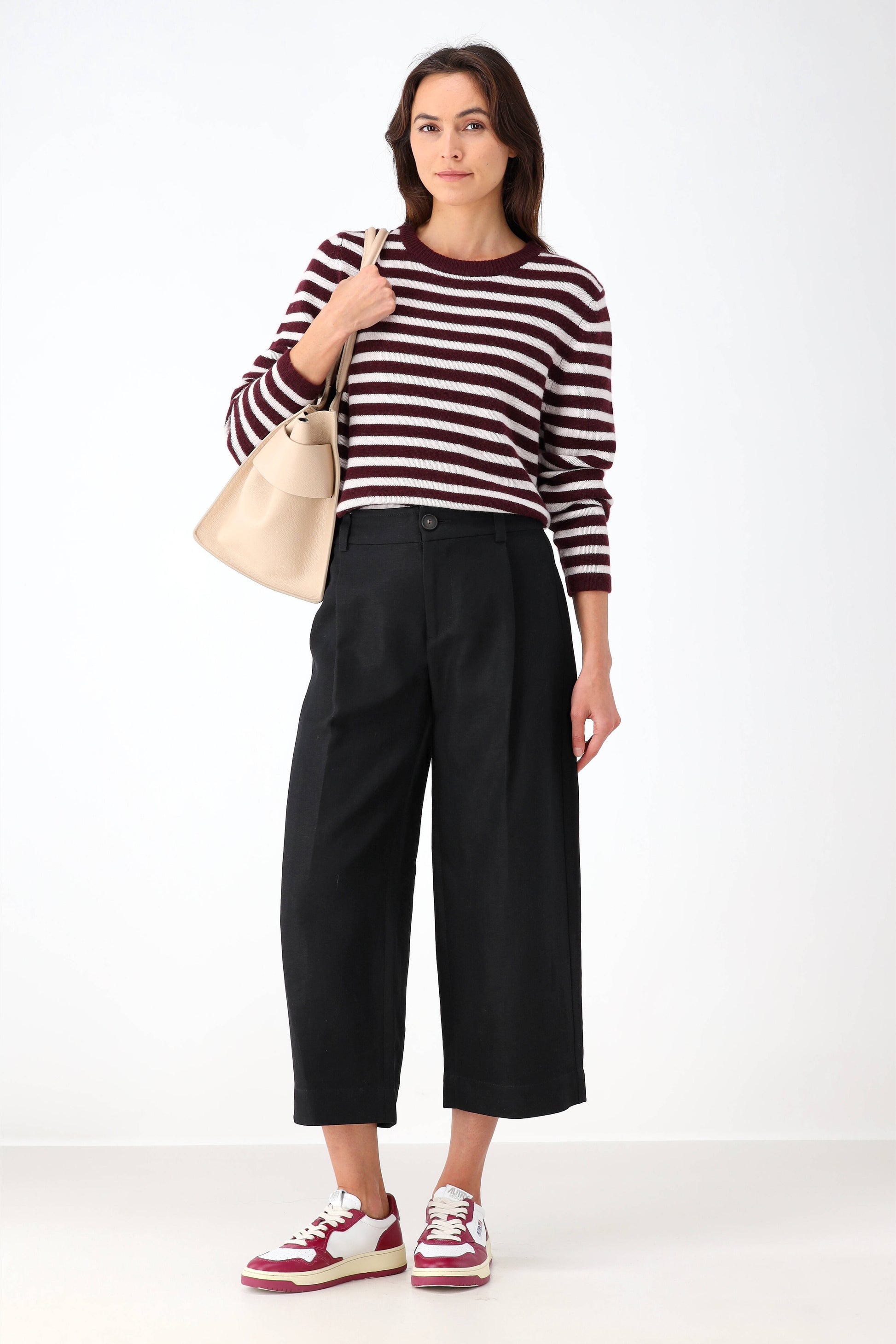 Hose Cropped Casual in SchwarzVince - Anita Hass