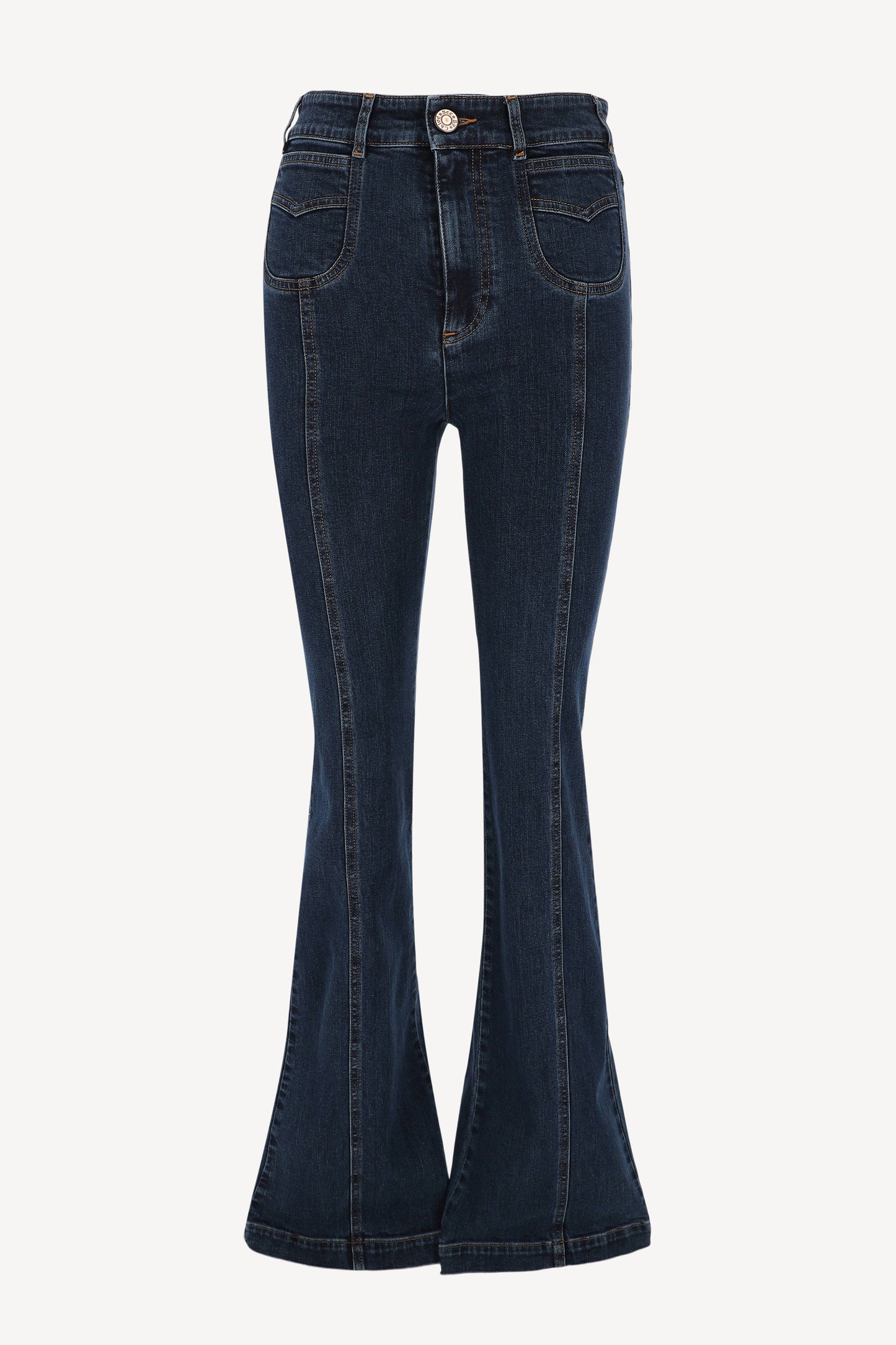Jeans mit Bootcut in Shady CobaltSee by Chloé - Anita Hass